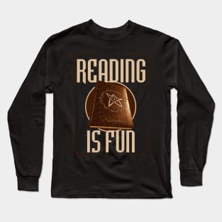 Necronomicon Reading is Fun Long Sleeve T-Shirt